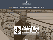 Tablet Screenshot of metalheadinc.com